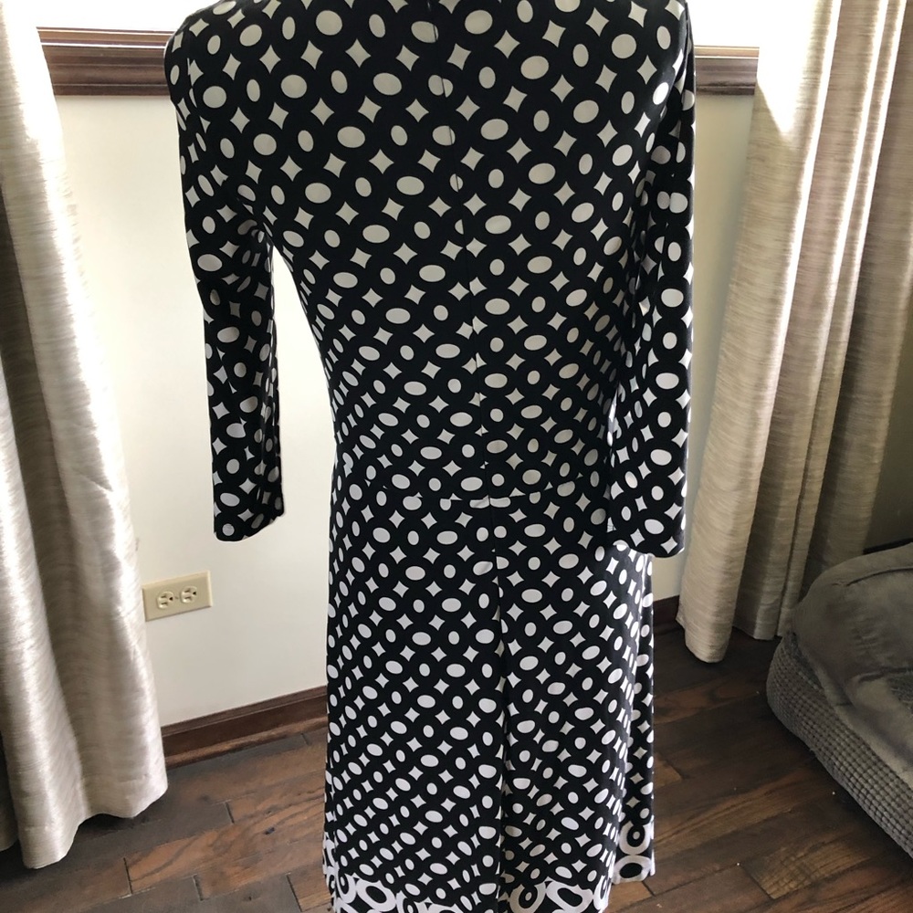 Leslie Fay geometric dress. Excellent condition - Picture 2 of 5